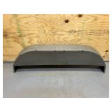 Tow Zone Tandem Round Steel Fender with Teardrop - fits Tandem 14in. Tires, 66in.L x 9in.W x 19in.H