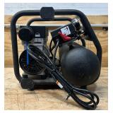 NorthStar Portable Quiet Electric Air Compressor, 1 HP, 2-Gallon, 2.4 CFM @ 90 PSI