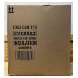 *Everbilt 48 in. x 25 ft. Double Reflective Insulation Radiant Barrier lot of 6