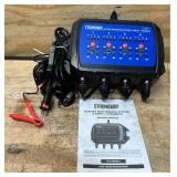 Strongway 6/12 Volt 4-Bank Smart Charger #5826611 Msrp $99.99