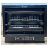 Keebar 7500W Digital Electric Overhead Garage Heater, 240V, 25,590 BTU, Model# HS1275-08 #5212133 Msrp $239.99