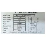12 Volt DC Hydraulic Power Unit, Single Acting, Model #YBZ5-F2.1C1A61/WUUTT1 Msrp $499.99