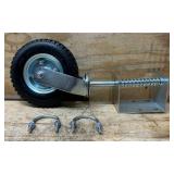 Gate Wheel with Suspension, 210-Lb. Capacity, 8in. Pneumatic Tire, Model# CT-GW01 #188245 Msrp $59.99