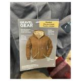 Gravel Gear Hooded Sherpa-Lined Tundra Jacket Size Large