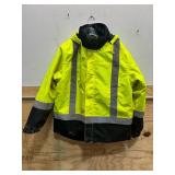 Work King Safety High Visibility Jacket Size L (used)