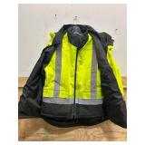 Work King Safety High Visibility Jacket Size L (used)