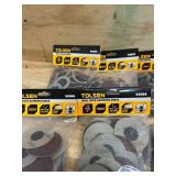 TOLSEN Roll Lock Discs (lot of 8)