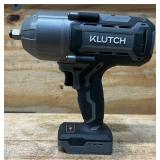 Klutch 1/2in. High-Torque Impact Wrench, KLiQ 20V, 1000 Ft./Lbs. Breakaway Torque, Brushless, Cordless, Bare Tool #5797021 Msrp $129.99