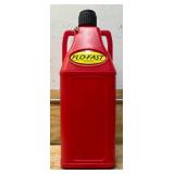 *FLO-FAST Container, 10.5-Gallon, Red, For Gasoline, Model# 10501 #63505 Msrp $79.99