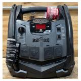 Schumacher Instant Power Portable Jump Starter with Air Compressor and Light, 12 Volts, 1200 Peak Amps, Model# SJ1332 #81698 Msrp $199.99