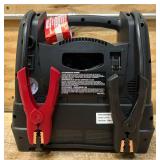 Schumacher Instant Power Portable Jump Starter with Air Compressor and Light, 12 Volts, 1200 Peak Amps, Model# SJ1332 #81698 Msrp $199.99
