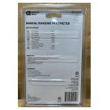 Commercial Electric Manual-Ranging Multimeter