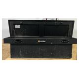 Northern Tool + Equipment Truck Toolbox, 70in. x 20in. x 19-3/4in., Aluminum, Textured Matte Black, Pull Handle Latches