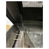 Northern Tool + Equipment Truck Toolbox, 70in. x 20in. x 19-3/4in., Aluminum, Textured Matte Black, Pull Handle Latches