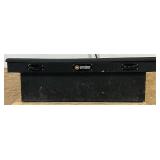 Northern Tool + Equipment Truck Toolbox, 70in. x 20in. x 19-3/4in., Aluminum, Textured Matte Black, Pull Handle Latches