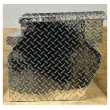 Northern Tool + Equipment Truck Toolbox, 47.75in. x 15.75in. x 20in. x 18in., Aluminum, Diamond Plate, Pull Handle Latches #41887 Msrp $369.99