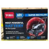 Toro 60V Max* 21 in. (53 cm) Super Recycler  w/Personal Pace  Lawn Mower Msrp Model 21568 $869.00