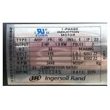 Ingersoll Rand Single-Stage Portable Electric Air Compressor, 2 HP, 20-Gallon, 5.5 CFM, Garage Mate Model# P1.5IU-A9 #1592073 Msrp $849.99