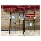 Elkind T-handle Hex Key lot of 7