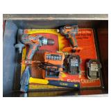 RIDGID 18V Drill/Driver & Impact Driver Combo Kit w/ 2 Batteries & Charger