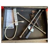 Hampton Bay Light Fixture Hardware Kit with Mounting Rods & 6-Outlet Power Strip