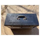 Husky 4-Drawer Tool Chest with Top Lid - Black Steel Toolbox