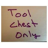 Husky 4-Drawer Tool Chest with Top Lid - Black Steel Toolbox