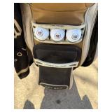 OGIO Endurance Golf Bag with Irons & Woods - TaylorMade Driver & Cobra AMP Irons, Headcovers, Titleist Balls