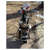 OGIO Endurance Golf Bag with Irons & Woods - TaylorMade Driver & Cobra AMP Irons, Headcovers, Titleist Balls