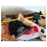 Assorted Workshop Hardware & Garden Supplies - Green Round Ring with White Bucket