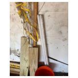 BAR Sign on Weathered Wood with Vikings #1 FAN Plate & Salvage Lumber Lot