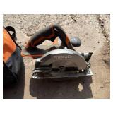 RIDGID Circular Saw with Orange/Black Carry Bag