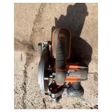 RIDGID Circular Saw with Orange/Black Carry Bag