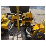 Tonka Vintage Construction Toy Trucks - Dump Truck, Forklift & Loaders Set