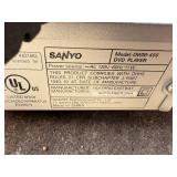 Sony HCD-HDZ273 DVD Receiver & Sanyo DWM-400 DVD Player & 2 Sony Speakers