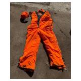 GSC Guide Series Orange Snowsuit with Cap - 2-Piece Set