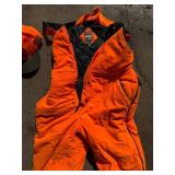 GSC Guide Series Orange Snowsuit with Cap - 2-Piece Set