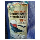 Flex Back Oversize Folding Chairs (Lot of 2)