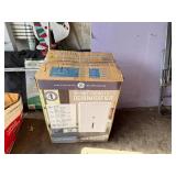 GE 35 Pint Capacity Dehumidifier (Boxed) & Assorted Garage Items