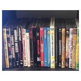 Assorted Comedy & Action DVD Collection - Shelf of Popular Titles