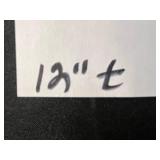 Djembe Drum & Viking Style Glass Beer Drinking Horn on Wood Stand