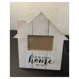 Jenga Truth or Dare - Wood Blocks Game with Desire Tile & Our First Home Sign (Pier 1)