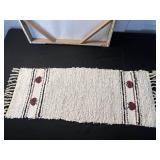 Bear Shelf Sculpture Table with Colorful Abstract Bear Painting