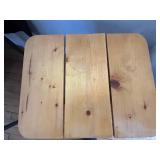 Bear Shelf Sculpture Table with Colorful Abstract Bear Painting