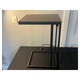 End Table - Wood Top 36 x 18 with Built-In Duplex Outlets & USB Ports