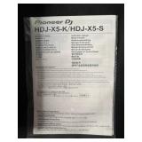 Pioneer DJ HDJ-X5 Headphones - Coiled Cable, Manuals & Boxes Included