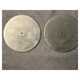 Wooden Desk Organizer with Compartments - Includes Vinyl Record Coasters, DriveIFY Pendant, Candles & Gift Tags