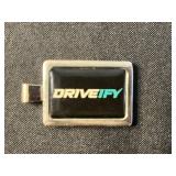 Wooden Desk Organizer with Compartments - Includes Vinyl Record Coasters, DriveIFY Pendant, Candles & Gift Tags