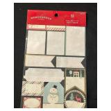 Wooden Desk Organizer with Compartments - Includes Vinyl Record Coasters, DriveIFY Pendant, Candles & Gift Tags