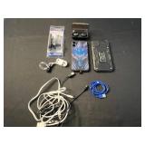 Magnet Phone Mount & 2 Phone Cases & Wireless Earbuds & USB Cables